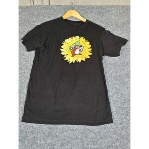 Buc-ees T Shirt Black‎ Sunflower You Are My Sunshine Graphic Size S